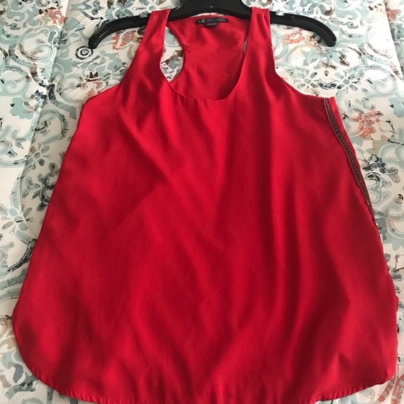 Armani Exchange Red Tank - Picture 4 of 6
